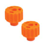 Pack 2 Nuts / Tuerca Platillo Naranjo NDS1