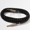 Cable para Instrumentos Cordón 6 Mts. Negro1