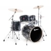 Shellpack Premier PowerHouse ModernRock 22 Galactic Black Wrap1