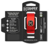 DAMPER CUERO METALIZADO DMMD04 ROJO IBOX1