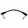 Cable Patch 25 Cms. OFC Flatconn Negro Santo Angelo1