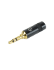 Conector P2 Stereo Mini Plug Recto Gold P2-ST-G Santo Angelo1