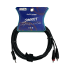 CABLE Y 2 RCA A MINI PLUG 3.5 STEREO 3 MTS SMART ROXTONE1