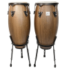 SET CONGA 10X11XH28 CAFÉ MADERA + STAND TP600ZB  TUMBAO2