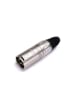 Conector XLR Macho Metálico L3FMN01 Santo Angelo1
