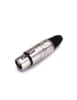 Conector XLR Hembra Metálico L3FNN01 Santo Angelo1