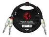 Cable Plug Stereo - 2 Plug Mono 1 Mt. HQ Y-336PR-1M Kirlin1