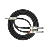 Cable Y Miniplug Stereo a 2 Plug Mono Y-362PR-2M Kirlin1