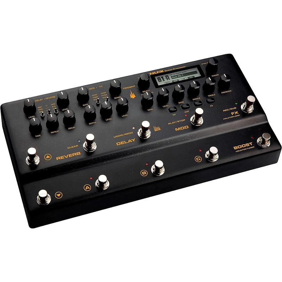 PEDALERA MULTIEFECTO DE GUITARRA TRIDENT NME-5 NUX | Andes Musica