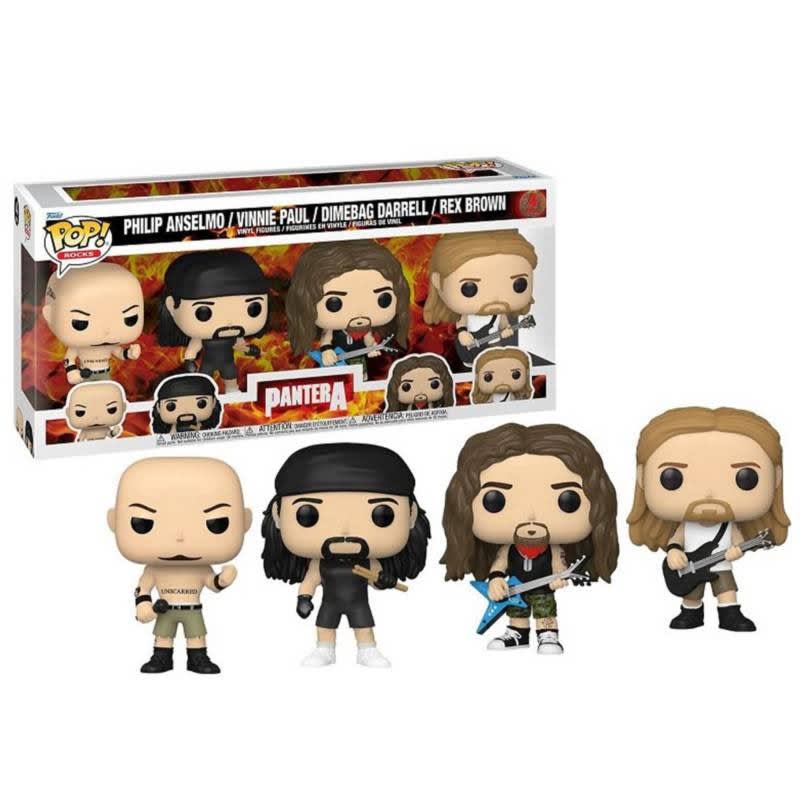 FUNKO POP! ROCKS: Pantera - 4pk | Andes Musica