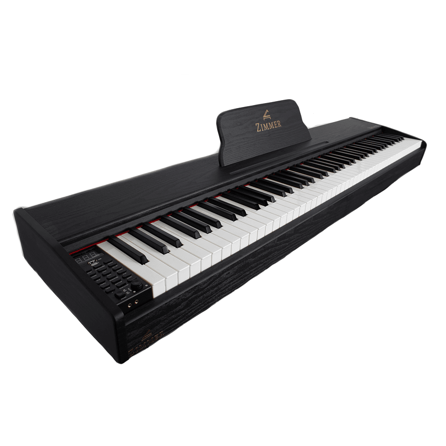 PIANO DIGITAL BLACK ZIM-800-BLK ZIMMER | Andes Musica