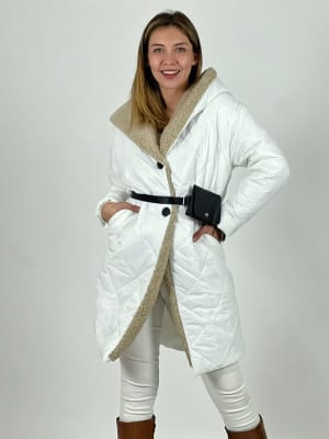 Parka Italiana con Cinturon B3-141/147