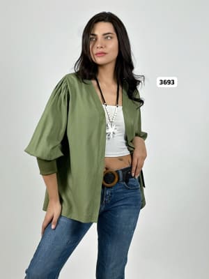 Tapado Lino Formal Manga Larga Ajustada A3-80