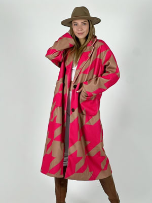 Abrigo de Paño con Diseño A4-89