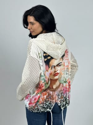 Poleron de Hilo Tejido con Cierre A1-20