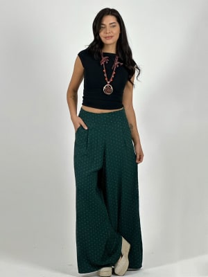 Palazzo Casual Cey Puntos Bordados A3-74