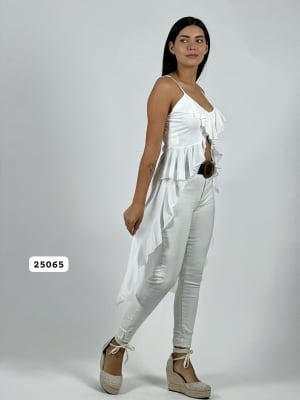 Blusa Larga con Vuelo A3-67