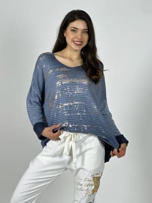 Tejido Italiano Letras Brillantes A1-26