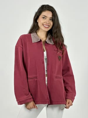 Chaqueta Afranelada con Cierre 3 Bolsillos A3-67