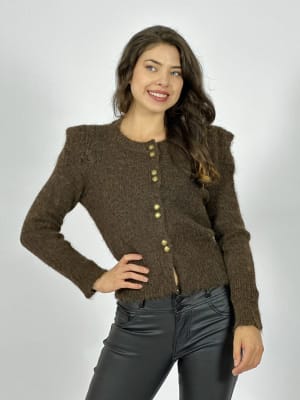 Sweater Lana Corto Abotonado A4-92