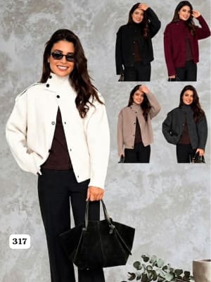 Sweater Lana Abotonado y Hombros B1-114/117