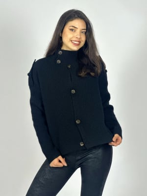 Sweater Lana Abotonado y Hombros B1-114/117