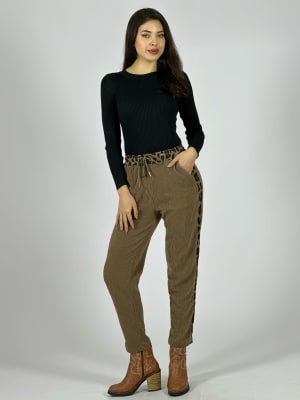 Jogger Cotele Bordes Print A1-11