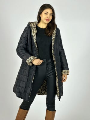 Parka Acolchada Forrado Print A3-70