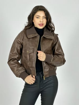 Chaqueta Eco Cuero Corta B3-137/143