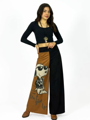 Palazo Gamuza Snoopy Lentes A3-77