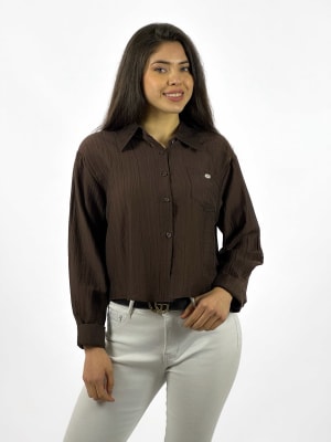 Blusa Casual Lineas Verticales A1-30