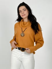 Sweater Spandex de Lana Cuello Alto A2-57
