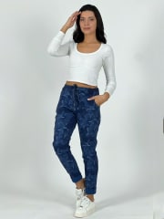 Jogger ITALIANO Estampado Floral A2-61
