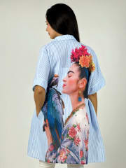 Bluson Lino Lineal Guacamayo/Frida A1-17