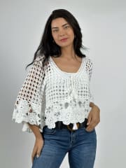 Polera Crochet Amarrada A3-76