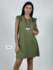 Mini Vestido Lino Faroleo A3-82