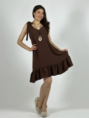 Mini Vestido Cey Amarre en Hombros A3-82