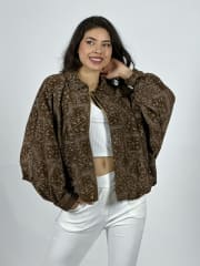 Bomber Gamuza Forrada Boho A4-87