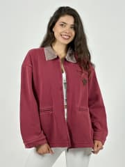 Chaqueta Afranelada con Cierre 3 Bolsillos A3-67