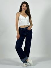 Jeans Elasticado Costura Vertical A2-62