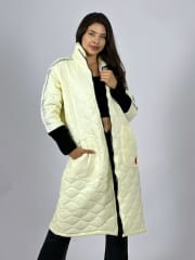 Parka Acolchada Con Bolsillos y Puños B3-137/140