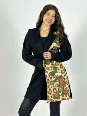 Abrigo Gamuzado Mitad Print Mickey A2/62