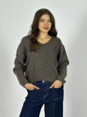 Sweater Lana Flor Bordada A4-88