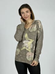 Sweater Manchas/Estrella Dorada B4-163