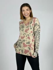 Spandex Manchas Print B1-100
