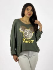 Polera Spandex Italiana Mickey Pretty A1-33