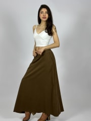 Falda Cotele con Bolsillo A1-47