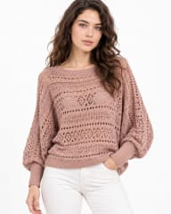 Tejido Hilo Diseño Calado A3-73