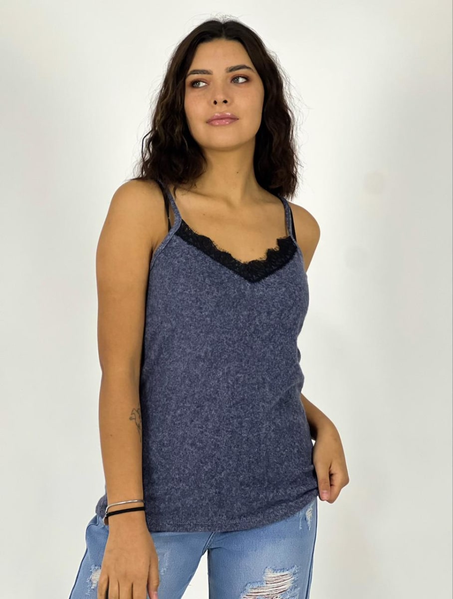 Polera  Lencera  con Gaza B1-103/1087