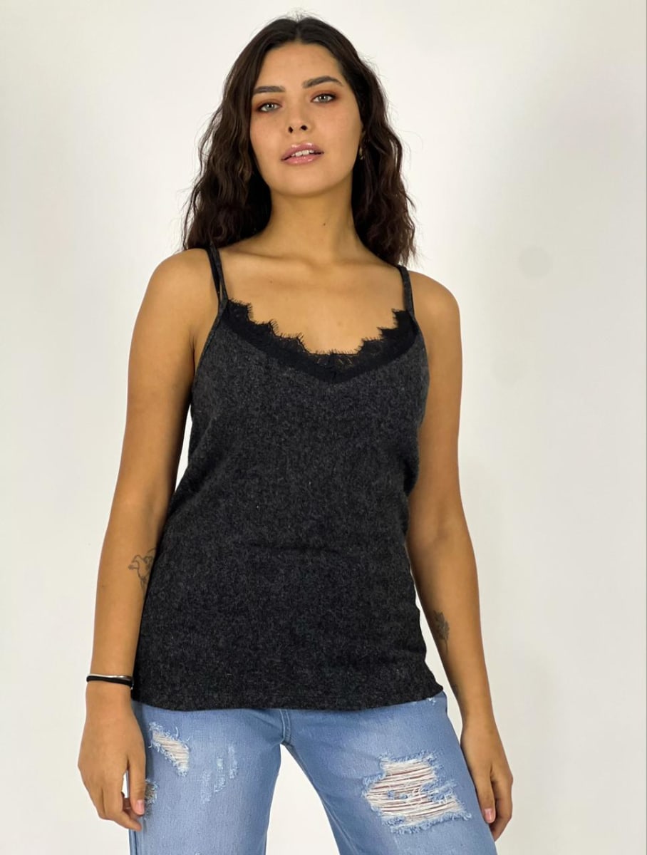 Polera  Lencera  con Gaza B1-103/1089